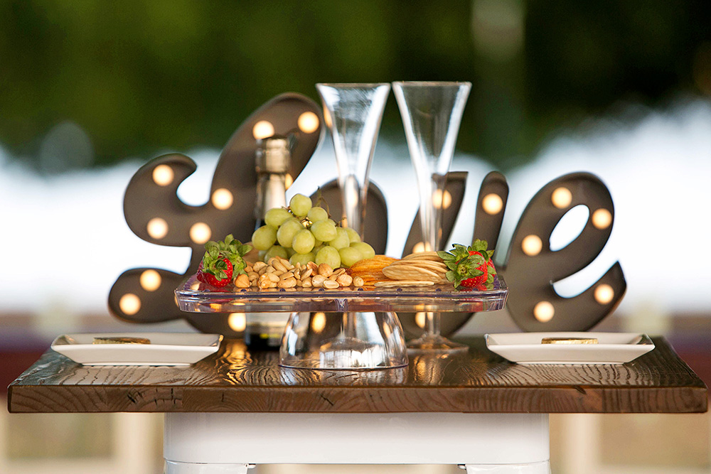 Stylish food platter