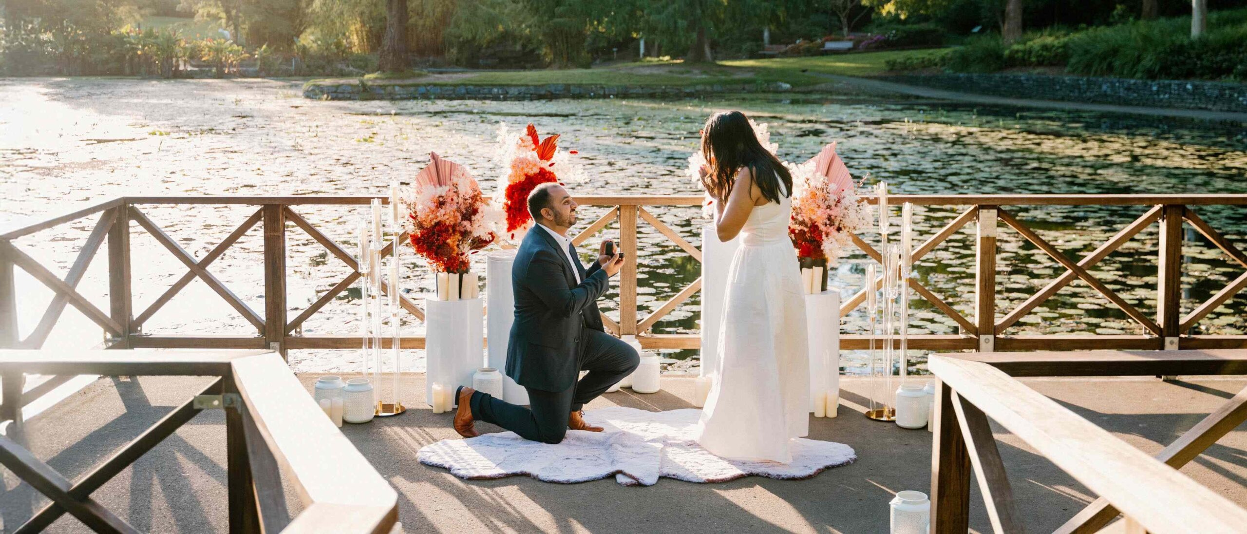 lakeside proposal ideas in Brisbane