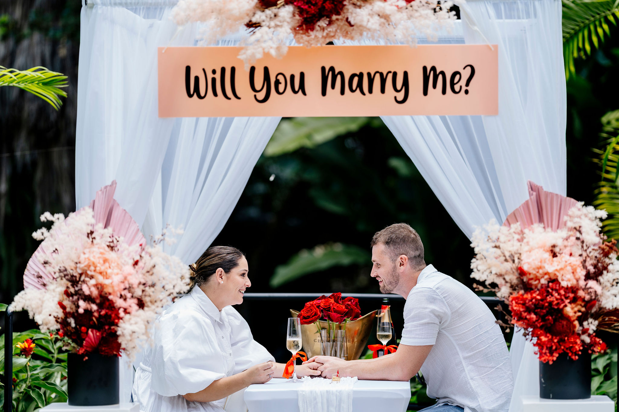 luxury private proposal Brisbane