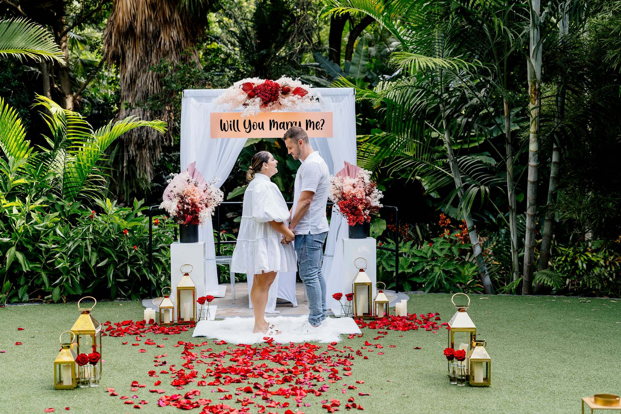 where to privately propose in Brisbane