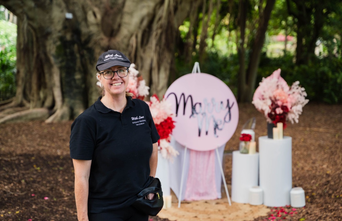 Proposal Stylists Cara from With Love Proposals