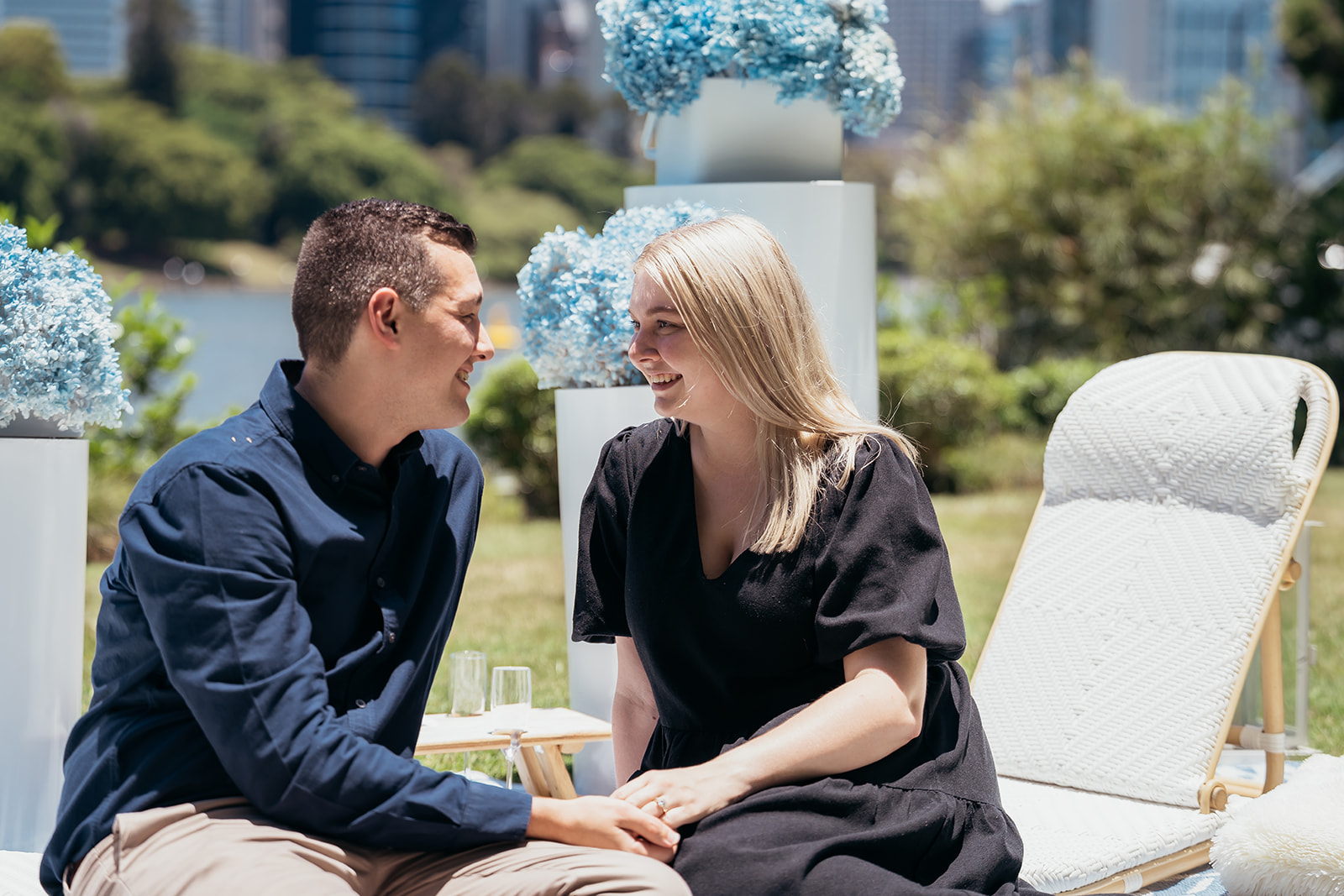 proposal celebration picnic Brisbane