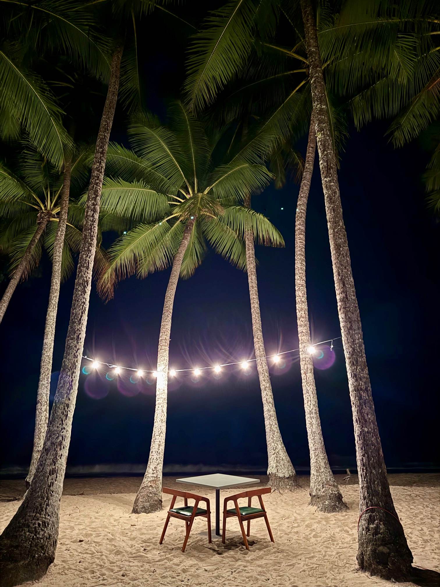 Private Proposal Celebration dinner Palm Cove